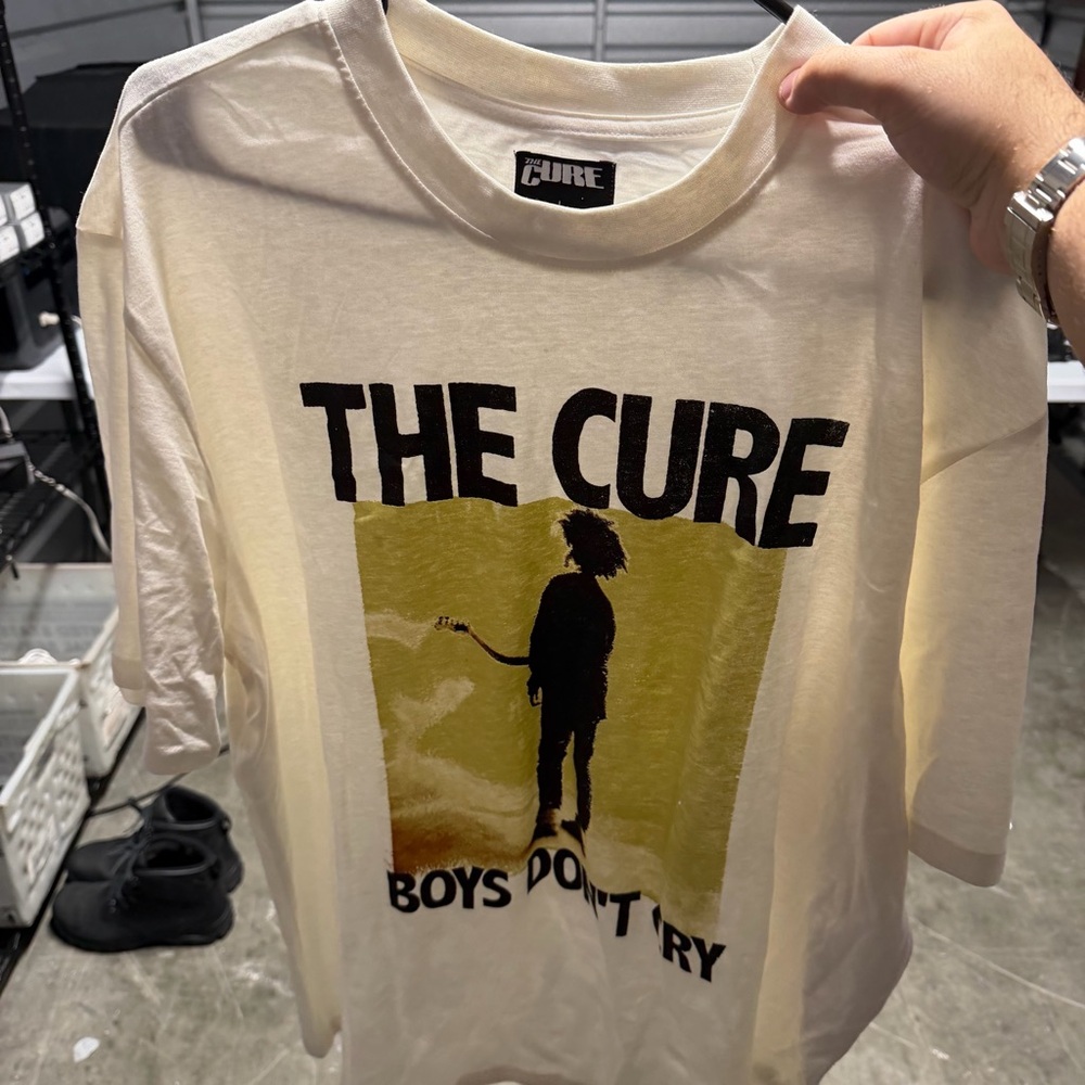 The Cure Cream Graphic T-Shirt for Men